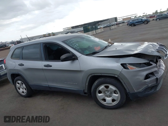 2016 Jeep Cherokee Sport with VIN 1C4PJLAB3GW159146, listed as a IAAI auction lot 42188887 with 115,151 mi miles and . Bid and sale history available at DreamBid. Image 13.
