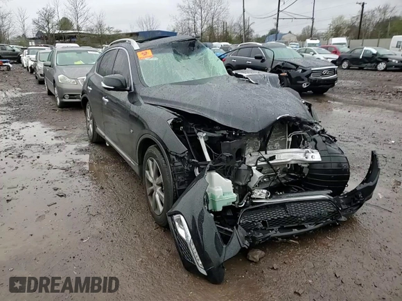 2017 Infiniti QX50 with VIN JN1BJ0RR0HM400462, listed as a Copart auction lot 52635015 with Not provided miles and Salvage title. Bid and sale history available at DreamBid. Image 11.