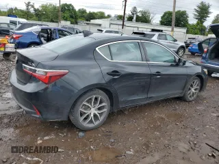 2022 Acura ILX Premium with VIN 19UDE2F79NA000696, listed as a Copart auction lot 58708225 with 16,292 mi miles and Clean title. Bid and sale history available at DreamBid. Image 3.