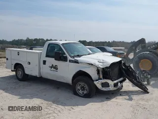 2015 Ford F-250 XL with VIN 1FDBF2A63FED11869, listed as a IAAI auction lot 41793343 with 165,644 mi miles and . Bid and sale history available at DreamBid. Image 1.