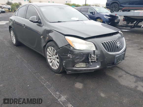 2011 Buick Regal CXL RL1 z VIN W04GN5EC0B1010812, wystawiony jako IAAI lot #42184855 z przebiegiem 158 442 mil mil oraz . Historia ofert i sprzedaży dostępna na DreamBid. Obrazek 1.
