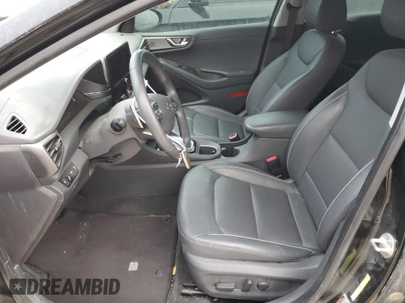 2021 Hyundai Ioniq Limited z VIN KMHC05LC1MU254424, wystawiony jako Copart lot #83341754 z przebiegiem Nie podano mil oraz Szkoda całkowita • Salvage title. Historia ofert i sprzedaży dostępna na DreamBid. Obrazek 7.