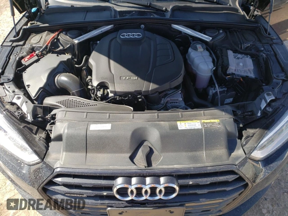 2019 Audi A5 Sportback Premium Plus with VIN WAUENCF59KA094451, listed as a Copart auction lot 39741983 with 15,742 mi miles. Bid and sale history available at carsss.com. Image 12.