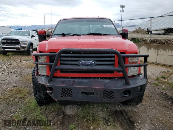 2008 Ford F-350 XL with VIN 1FTWW31R08EA89347, listed as a Copart auction lot 53698825 with 148,489 mi miles and Salvage title. Bid and sale history available at DreamBid. Image 5.