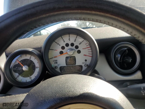 2011 MINI Cooper Convertible with VIN WMWZN3C57BTZ89544, listed as a Copart auction lot 80065204 with 0 mi miles and Salvage Title. Bid and sale history available at carsss.com. Image 9.