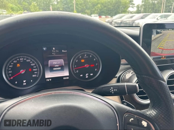 2016 Mercedes-Benz GLC 300 with VIN WDC0G4JB8GF010523, listed as a IAAI auction lot 42724297 with 180,485 mi miles and . Bid and sale history available at DreamBid. Image 7.
