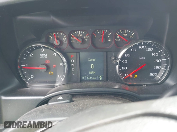 2018 GMC Sierra 1500 with VIN 3GTU2LEC0JG369437, listed as a IAAI auction lot 41737901 with 94,724 mi miles and . Bid and sale history available at DreamBid. Image 7.