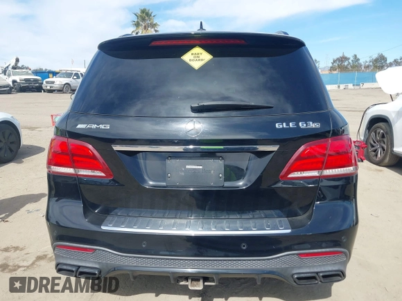2016 Mercedes-Benz GLE 63 S AMG with VIN 4JGDA7FBXGA665133, listed as a IAAI auction lot 41634945 with 105,800 mi miles and . Bid and sale history available at DreamBid. Image 16.