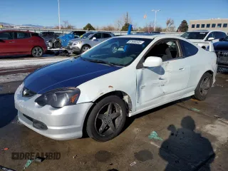2005 Acura RSX with VIN JH4DC54845S007906, listed as a Copart auction lot 87666505 with 189,276 mi miles and Salvage Title. Bid and sale history available at carsss.com. Image 1.