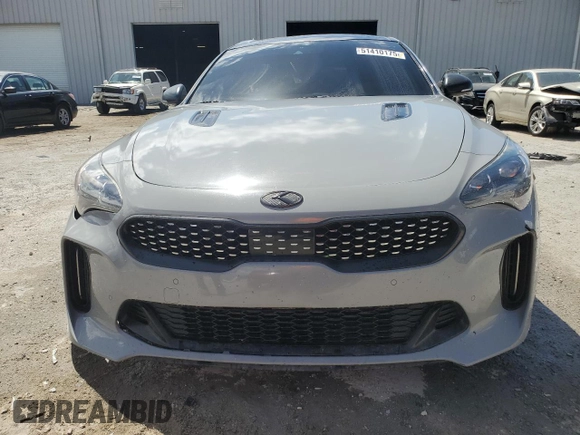 2020 Kia Stinger GT1 with VIN KNAE45LC2L6084091, listed as a Copart auction lot 51410175 with 129,049 mi miles and Salvage Title. Bid and sale history available at DreamBid. Image 5.
