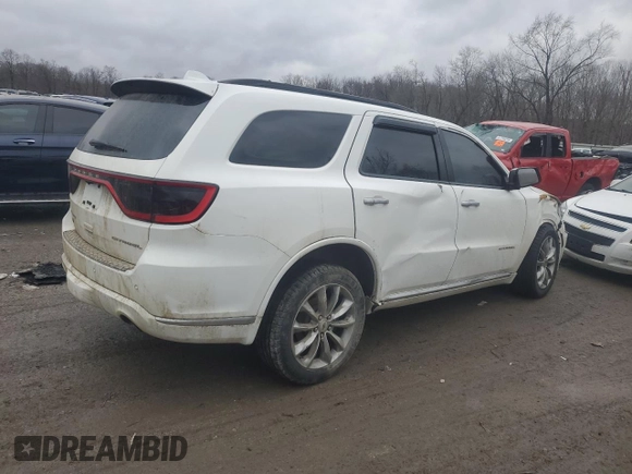 2021 Dodge Durango Citadel with VIN 1C4RDJEGXMC663118, listed as a Copart auction lot 43566615 with 83,284 mi miles and Salvage title. Bid and sale history available at DreamBid. Image 3.