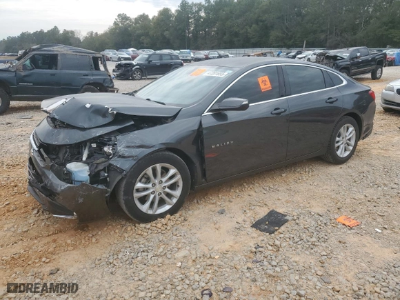 2017 Chevrolet Malibu LT with VIN 1G1ZE5ST9HF113332, listed as a Copart auction lot 47201655 with 109,498 mi miles and Non Repairable. Bid and sale history available at carsss.com. Image 1.