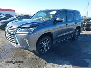 2019 Lexus LX 570 with VIN JTJHY7AX2K4285065, listed as a IAAI auction lot 41483475 with 82,388 mi miles and . Bid and sale history available at DreamBid. Image 17.