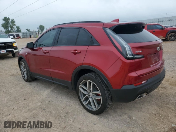 2021 Cadillac XT4 FWD Sport with VIN 1GYFZER49MF082391, listed as a Copart auction lot 56256804 with 24,415 mi miles and Salvage Title. Bid and sale history available at DreamBid. Image 2.