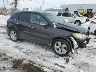 2009 Acura RDX with VIN 5J8TB18219A800544, listed as a Copart auction lot 47539815 with 190,446 mi miles and Salvage Title. Bid and sale history available at carsss.com. Image 4.