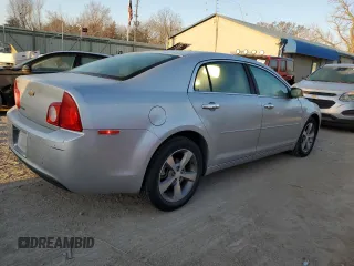 2012 Chevrolet Malibu 1LT with VIN 1G1ZC5E08CF360454, listed as a Copart auction lot 48777375 with 83,969 mi miles and Salvage Title. Bid and sale history available at DreamBid. Image 3.
