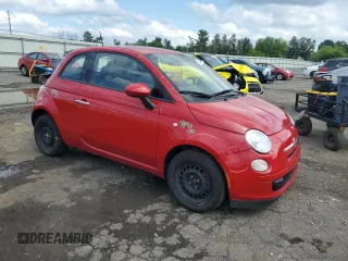 2015 FIAT 500 Pop z VIN 3C3CFFAR8FT545181, wystawiony jako Copart lot #61406525 z przebiegiem 66 151 mil mil oraz Szkoda całkowita • Salvage title. Historia ofert i sprzedaży dostępna na DreamBid. Obrazek 4.
