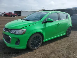 2017 Chevrolet Sonic LT z VIN 1G1JD6SB3H4170750, wystawiony jako Copart lot #60234825 z przebiegiem 120 115 mil mil oraz Czysty tytuł • Clean title. Historia ofert i sprzedaży dostępna na DreamBid. Obrazek 1.
