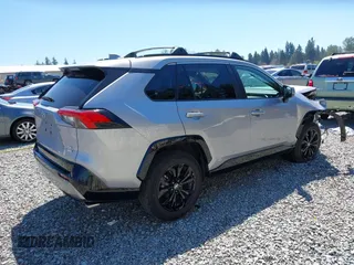 2022 Toyota RAV4 Hybrid SE with VIN 4T3T6RFV7NU100943, listed as a IAAI auction lot 42621376 with 22,543 mi miles and . Bid and sale history available at DreamBid. Image 4.