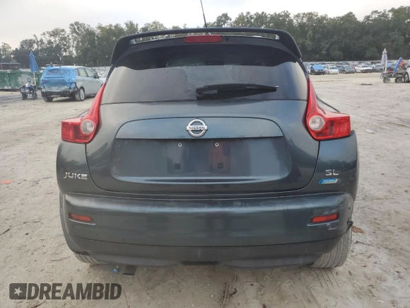 2013 Nissan Juke SV with VIN JN8AF5MR0DT204086, listed as a Copart auction lot 50861785 with 129,735 mi miles and Non Repairable. Bid and sale history available at carsss.com. Image 6.