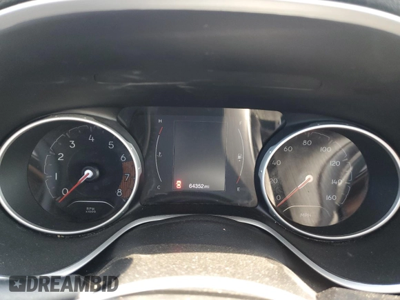 2018 Jeep Compass Sport with VIN 3C4NJCAB8JT420484, listed as a Copart auction lot 59335635 with 64,352 mi miles and Salvage title. Bid and sale history available at DreamBid. Image 9.