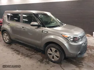 2016 Kia Soul with VIN KNDJN2A25G7358844, listed as a IAAI auction lot 41370917 with 99,498 mi miles. Bid and sale history available at carsss.com. Image 1.