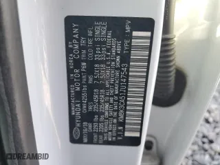 2018 Hyundai Kona Limited with VIN KM8K3CA51JU147543, listed as a Copart auction lot 45017805 with 54,651 mi miles and Salvage Title. Bid and sale history available at carsss.com. Image 12.
