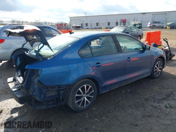 2016 Volkswagen Jetta Sedan 1.4T SE with VIN 3VWD67AJ3GM292876, listed as a IAAI auction lot 41674742 with 84,659 mi miles. Bid and sale history available at carsss.com. Image 4.