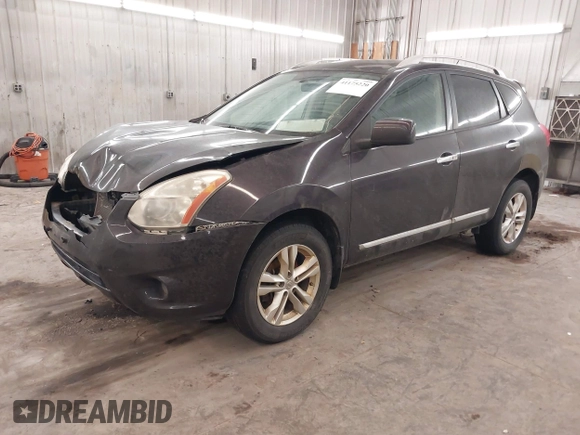 2013 Nissan Rogue SL with VIN JN8AS5MV0DW659608, listed as a IAAI auction lot 41175220 with 124,353 mi miles and . Bid and sale history available at DreamBid. Image 2.
