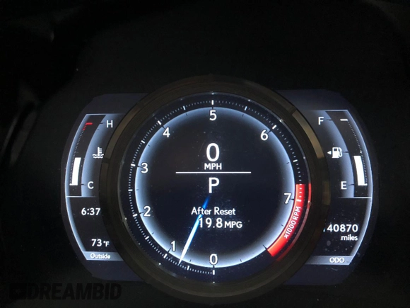 2020 Lexus IS 350 F Sport with VIN JTHGZ1E25L5017225, listed as a Copart auction lot 69959784 with 140,870 mi miles and Clean title. Bid and sale history available at DreamBid. Image 8.