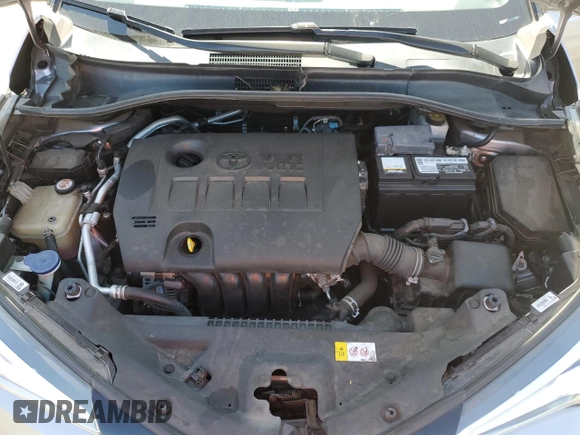 2018 Toyota C-HR XLE with VIN NMTKHMBX6JR047937, listed as a Copart auction lot 51705805 with 128,543 mi miles and Salvage Title. Bid and sale history available at DreamBid. Image 12.