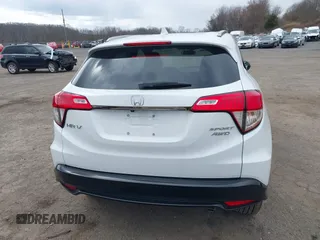 2022 Honda HR-V Sport with VIN 3CZRU6H18NM776130, listed as a IAAI auction lot 41894467 with 12,731 mi miles and . Bid and sale history available at carsss.com. Image 16.
