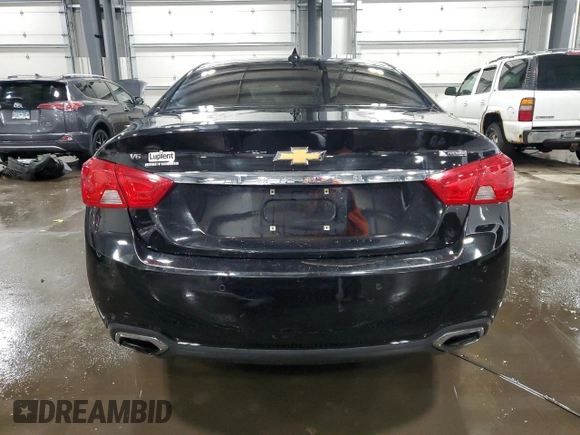 2018 Chevrolet Impala Premier с VIN 2G1125S30J9158843, выставлен на аукционе Copart как лот 86544624 с пробегом 79 385 миль миль и Списание • Salvage title. История ставок и продаж доступна на DreamBid. Изображение 6.