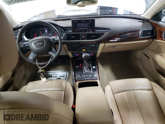 2012 Audi A7 3.0 Prestige with VIN WAU2GAFC2CN081082, listed as a Copart auction lot 49156885 with 99,780 mi miles and Salvage Title. Bid and sale history available at carsss.com. Image 8.