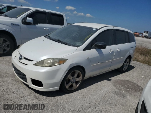 2006 Mazda 5 Sport with VIN JM1CR293760119748, listed as a Copart auction lot 75888904 with Not Provided miles and Salvage Title. Bid and sale history available at DreamBid. Image 1.