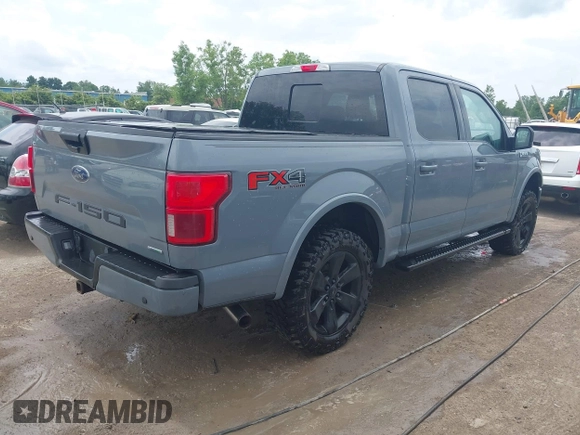 2019 Ford F-150 XL with VIN 1FTEW1EP8KFC31440, listed as a IAAI auction lot 42525765 with 116,833 mi miles and . Bid and sale history available at DreamBid. Image 4.