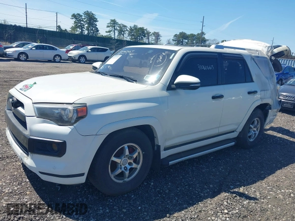 2016 Toyota 4Runner Limited with VIN JTEBU5JR9G5299522, listed as a IAAI auction lot 39205962 with 106,972 mi miles and . Bid and sale history available at DreamBid. Image 18.