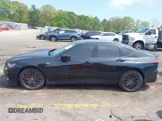 2021 Acura TLX Type S with VIN 19UUB7F08MA000700, listed as a IAAI auction lot 41964358 with Not Provided miles. Bid and sale history available at carsss.com. Image 13.