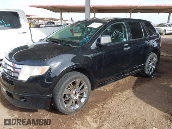 2008 Ford Edge SE with VIN 2FMDK36C58BA83199, listed as a IAAI auction lot 41707531 with 172,051 mi miles. Bid and sale history available at carsss.com. Image 2.