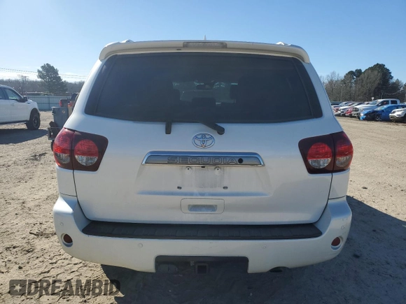 2019 Toyota Sequoia Platinum with VIN 5TDDY5G17KS166005, listed as a Copart auction lot 47090395 with 90,899 mi miles and Salvage Title. Bid and sale history available at carsss.com. Image 6.