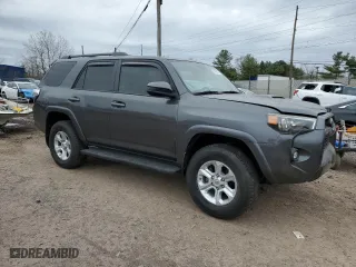 2019 Toyota 4Runner SR5 with VIN JTEBU5JR2K5661506, listed as a Copart auction lot 51609215 with 65,133 mi miles and Salvage Title. Bid and sale history available at carsss.com. Image 4.