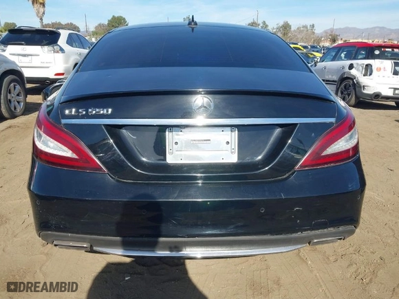 2015 Mercedes-Benz CLS-Class CLS 550 with VIN WDDLJ7DB8FA140210, listed as a IAAI auction lot 41417964 with 106,721 mi miles. Bid and sale history available at carsss.com. Image 17.