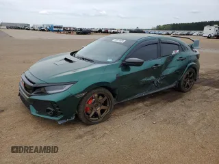 2019 Honda Civic Type R Touring z VIN SHHFK8G74KU201117, wystawiony jako Copart lot #50911925 z przebiegiem 64 756 mil mil oraz Szkody całkowita. Historia ofert i sprzedaży dostępna na DreamBid. Obrazek 1.