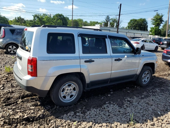2014 Jeep Patriot Sport with VIN 1C4NJPBA7ED626856, listed as a Copart auction lot 65172995 with 95,230 mi miles and Clean title. Bid and sale history available at DreamBid. Image 3.