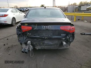 2015 Audi A4 Premium with VIN WAUBFAFL7FN030538, listed as a Copart auction lot 48596325 with 103,453 mi miles and Salvage Title. Bid and sale history available at carsss.com. Image 6.