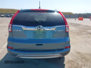 2015 Honda CR-V EX-L with VIN 2HKRM4H77FH632137, listed as a IAAI auction lot 42158111 with 172,531 mi miles. Bid and sale history available at carsss.com. Image 16.