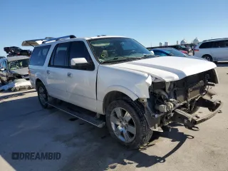 2010 Ford Expedition Max Limited with VIN 1FMJK1K52AEA00871, listed as a Copart auction lot 84241024 with 303,467 mi miles and Salvage Title. Bid and sale history available at DreamBid. Image 4.