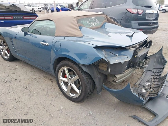 2007 Saturn Sky with VIN 1G8MB35B57Y120857, listed as a IAAI auction lot 40944795 with 72,391 mi miles. Bid and sale history available at carsss.com. Image 3.