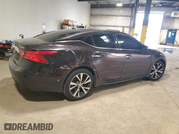2016 Nissan Maxima SL with VIN 1N4AA6AP1GC388743, listed as a Copart auction lot 63842315 with 131,587 mi miles and Salvage title. Bid and sale history available at DreamBid. Image 3.