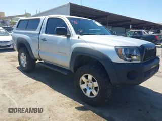 2007 Toyota Tacoma PreRunner with VIN 5TENX62N57Z390777, listed as a IAAI auction lot 41973605 with 181,739 mi miles and . Bid and sale history available at DreamBid. Image 1.